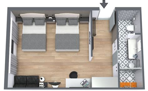 Hotel Room Design and Layout Types .